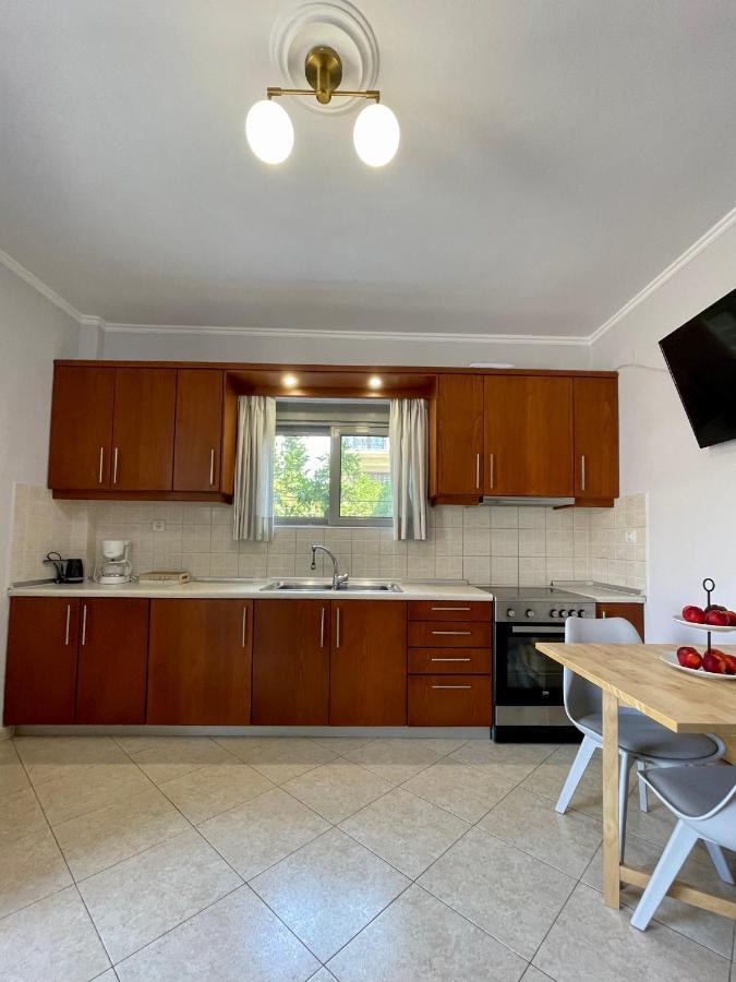 Aria Apartment Bagian luar foto