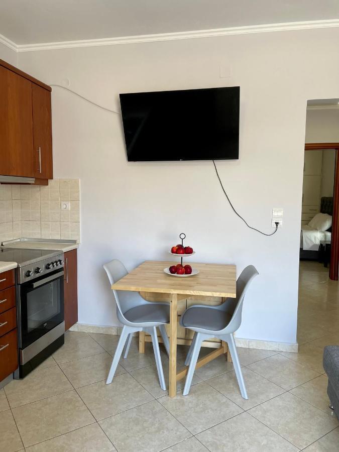 Aria Apartment Bagian luar foto